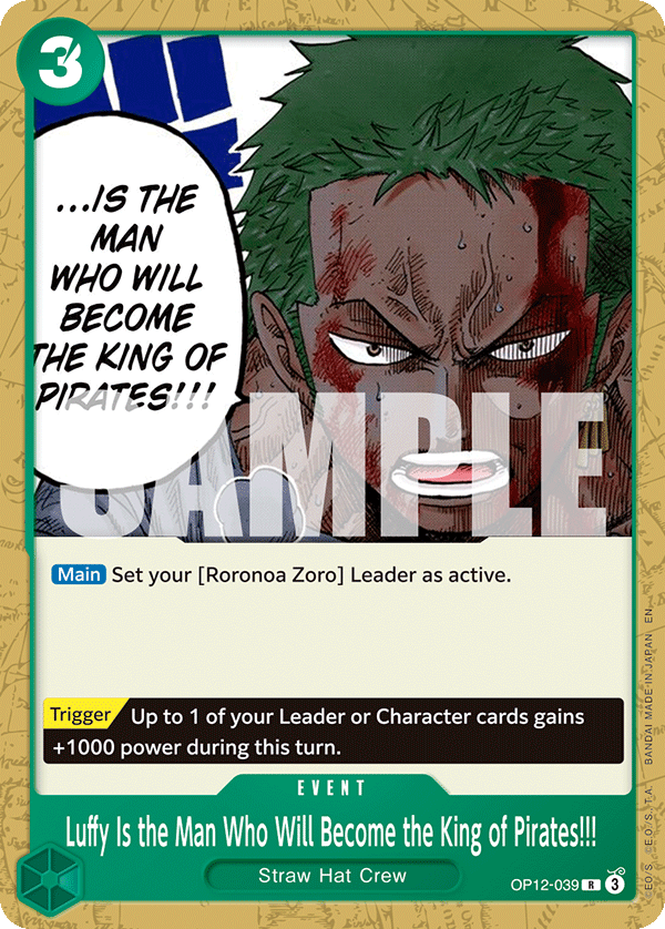 Luffy Is the Man Who Will Become the King of Pirates!!!