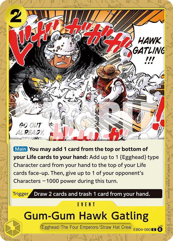 Gum-Gum Hawk Gatling