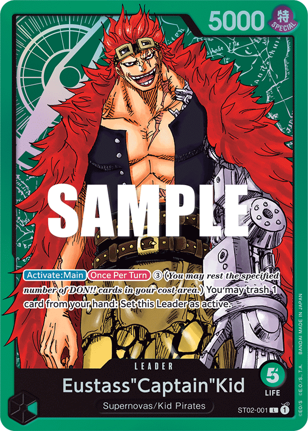 Eustass"Captain"Kid ST02-001